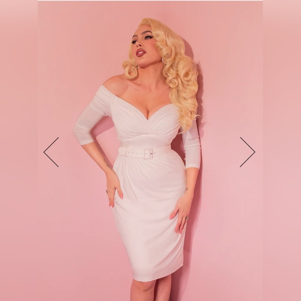 Vixen by Micheline Pitt Ivory Starlet wiggle